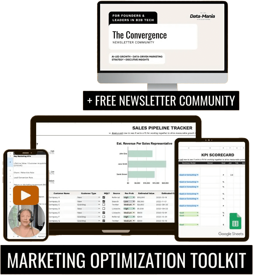 marketing optimization toolkit optin freebie mockups